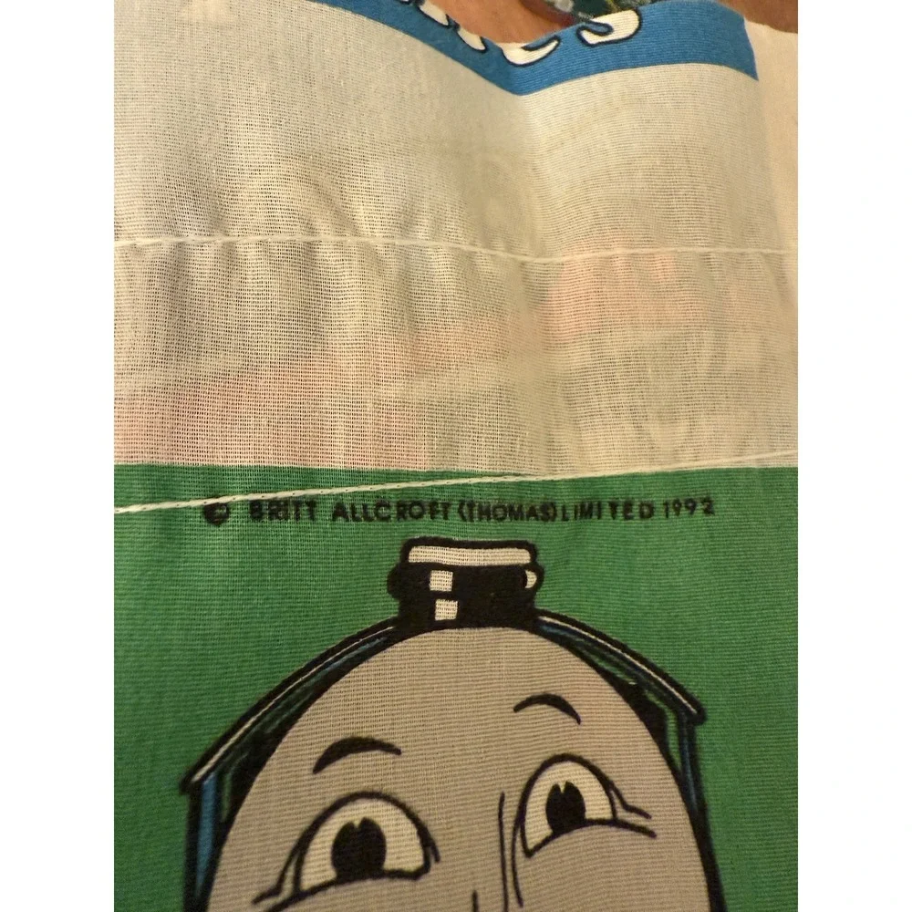 Set Of 2 Vintage 1992 Thomas The Train Tank‎ Engine & Friends Curtains 64